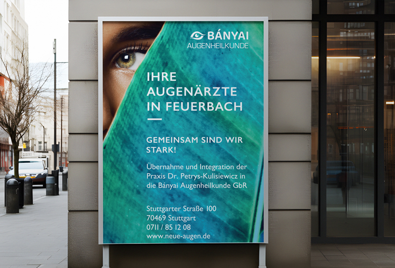 Plakat Werbung Banyai