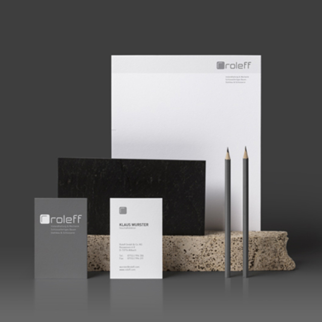 Geschäftsausstattung für Roleff